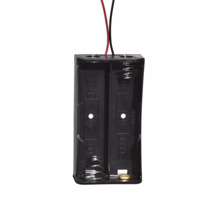 Porta Pila 18650 de 2 Bahías High Full Max PP2-3: Energía Segura y Organizada para tus Proyectos, Porta Pila de Litio 18650