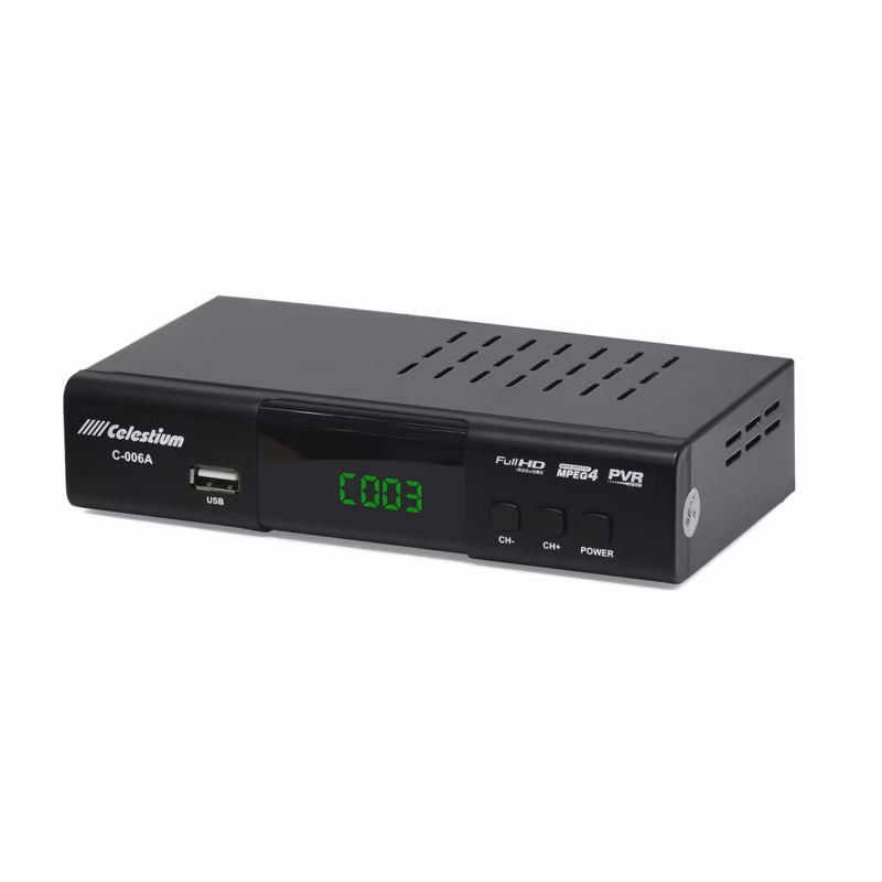 Sintonizador TDT HD Celestium C A Disfruta de la TV Digital con Todo Incluido