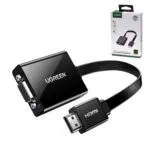 Adaptador HDMI a VGA con Audio Ugreen MM103 (40248): Conecta tus Dispositivos Modernos a Pantallas VGA