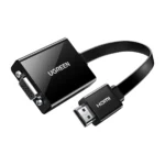 Adaptador HDMI a VGA con Audio Ugreen MM103 (40248): Conecta tus Dispositivos Modernos a Pantallas VGA