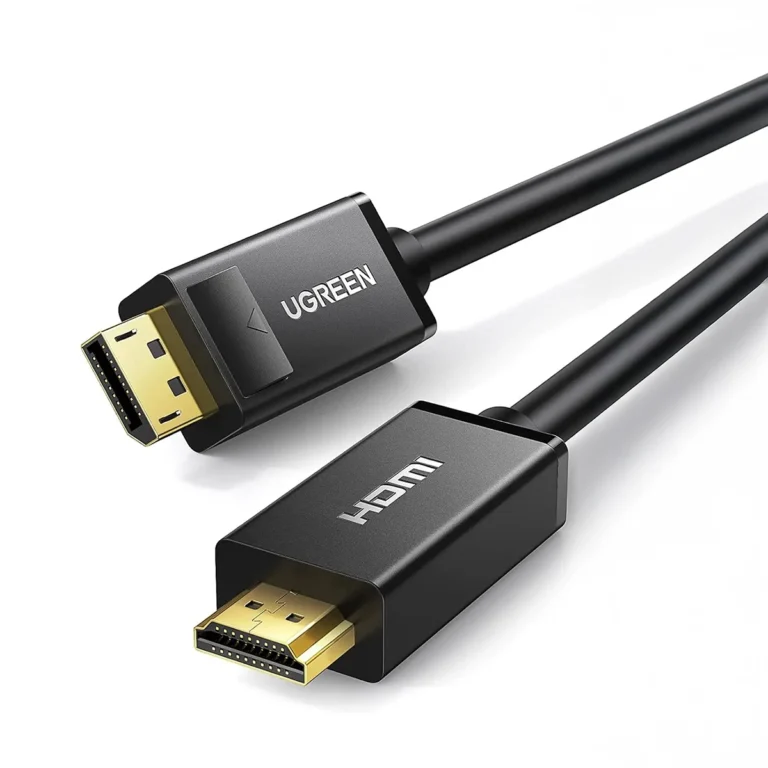 Cable DisplayPort a HDMI 4K 30Hz 2 Metros Ugreen 10202 (DP101): Imagen Nítida y Conexión Confiable