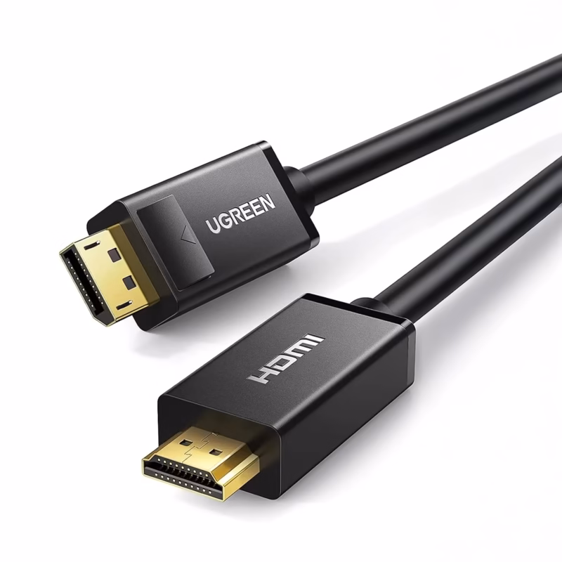 Cable DisplayPort a HDMI 4K Ugreen 10202 DP101____01 Cable DisplayPort a HDMI K Ugreen DP Metros Imagen Nítida y Conexión Confiable