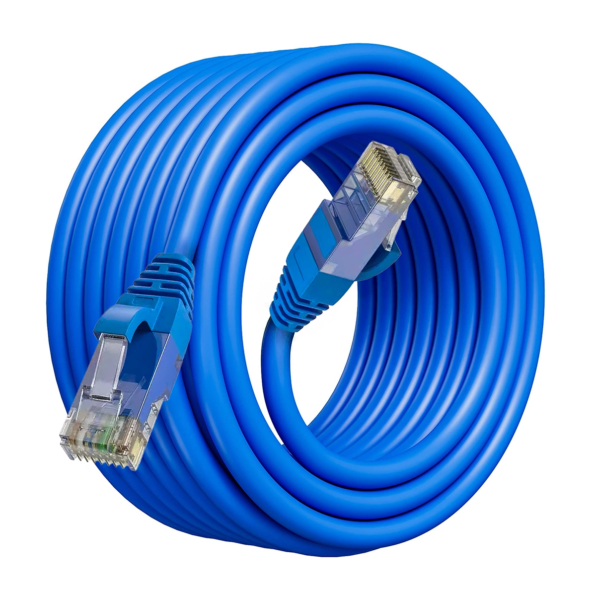 Cable Patch Cord Cat6 20 Metros Azul LSZH LT USA LT-PC6-20: Red Gigabit de Largo Alcance y Alta Seguridad