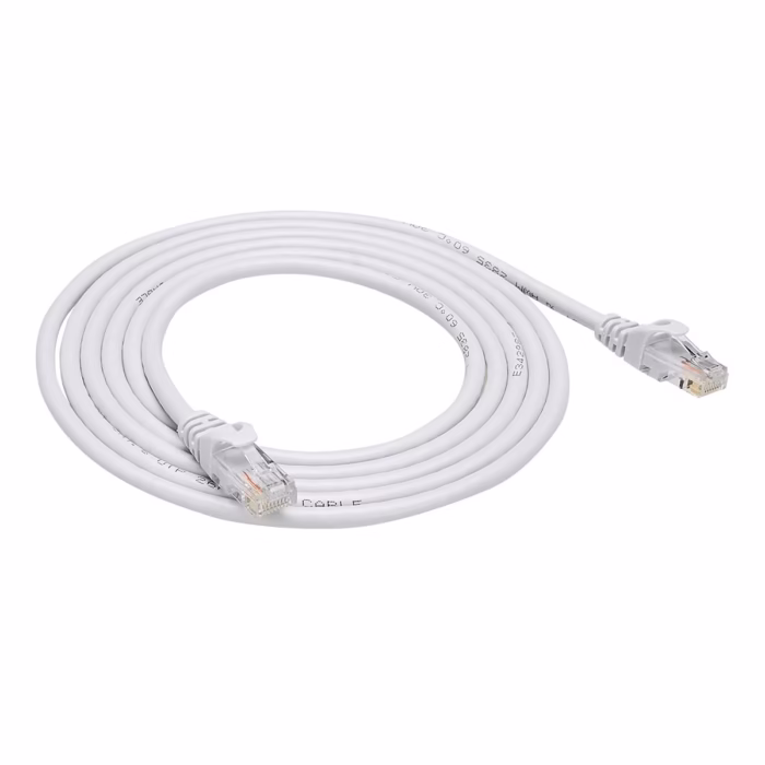 Cable Patch Cord Cat  Metros Blanco LSZH LT USA LT PC B Conexión de Red Rápida y Confiable