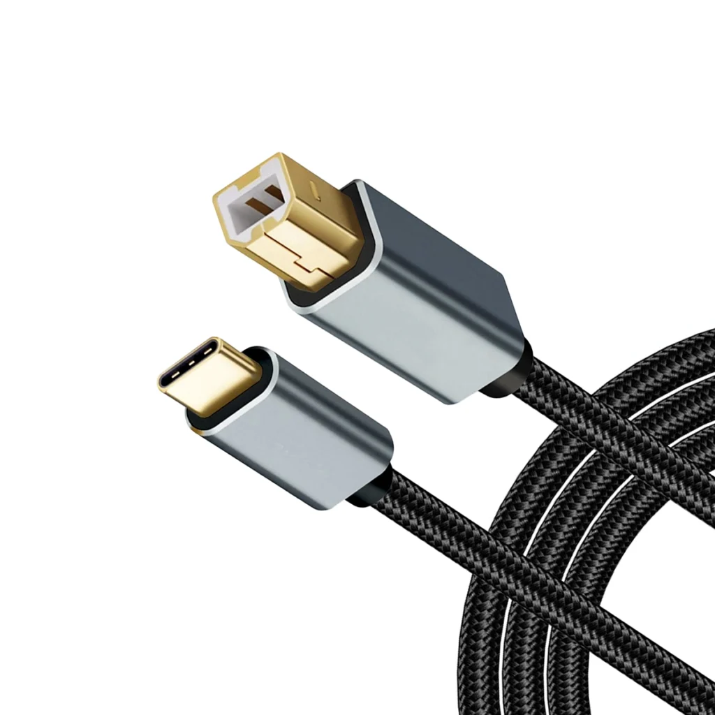 Cable USB C a Impresora USB B m Glink GP  TC Conexión Premium para tus Dispositivos de Impresión