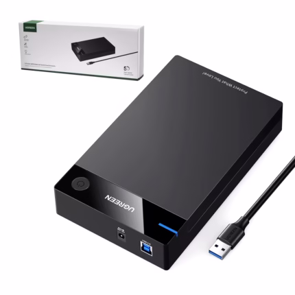 Carcasa para Disco Duro SATA  y  USB  Ugreen US  Almacenamiento Externo Rápido y Versátil Case para Disco de PC Carcasa para HDD 