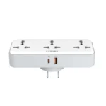Enchufe Triple con Carga Rápida USB-C PD y QC3.0 LDNIO SC3317: Potencia y Versatilidad en un Diseño Compacto