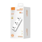 Enchufe Triple con Carga Rápida USB-C PD y QC3.0 LDNIO SC3317: Potencia y Versatilidad en un Diseño Compacto