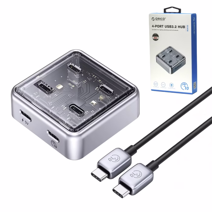 HUB USB C de  Puertos USB  Gen Gbps ORICO XHJC G Expansión Ultrarrápida y Potente