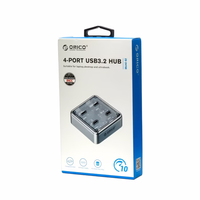 HUB USB C de  Puertos USB  Gen Gbps ORICO XHJC G Expansión Ultrarrápida y Potente