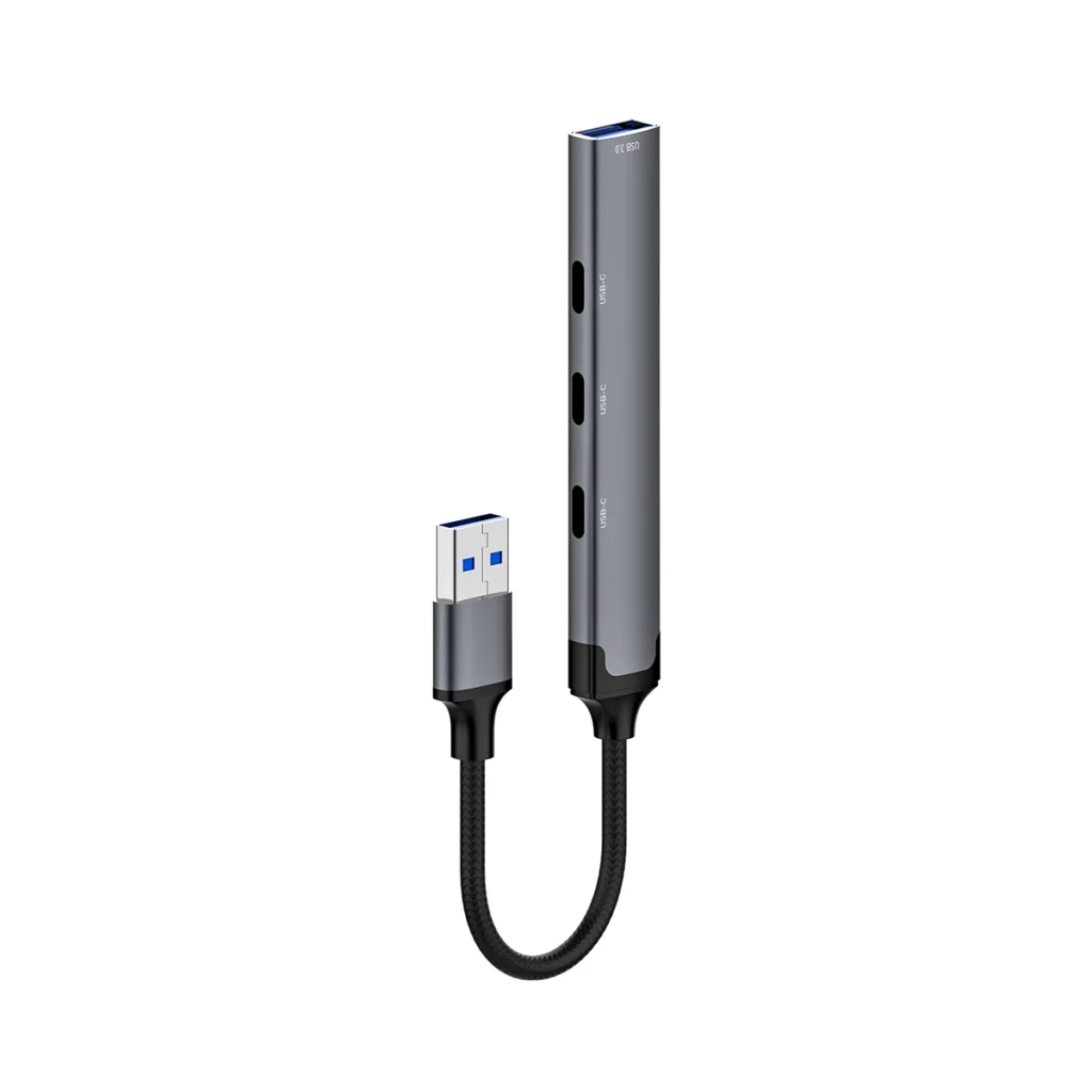 HUB USB con  Puertos USB C y  Puerto USB  LDNIO DS U Expansión Versátil para tu Dispositivo