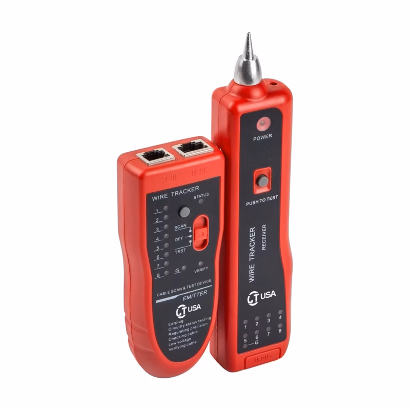 Inductor de Ruido con Testeador de Red LT USA LT-TM-9______01 Inductor de Ruido y Probador de Red LT USA LT TM Rastrea Cables y Diagnostica Redes Fácilmente