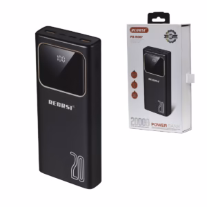 Power Bank 20000mAh RECRSI PB-N007: Carga Rápida y Potente en un Diseño Compacto