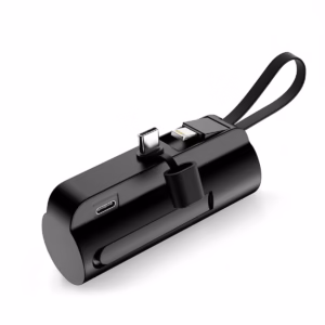Power Bank de 5000mAh RECRSI RE-PB040-mini: Carga Rápida y Portátil para tu iPhone y Dispositivos USB-C