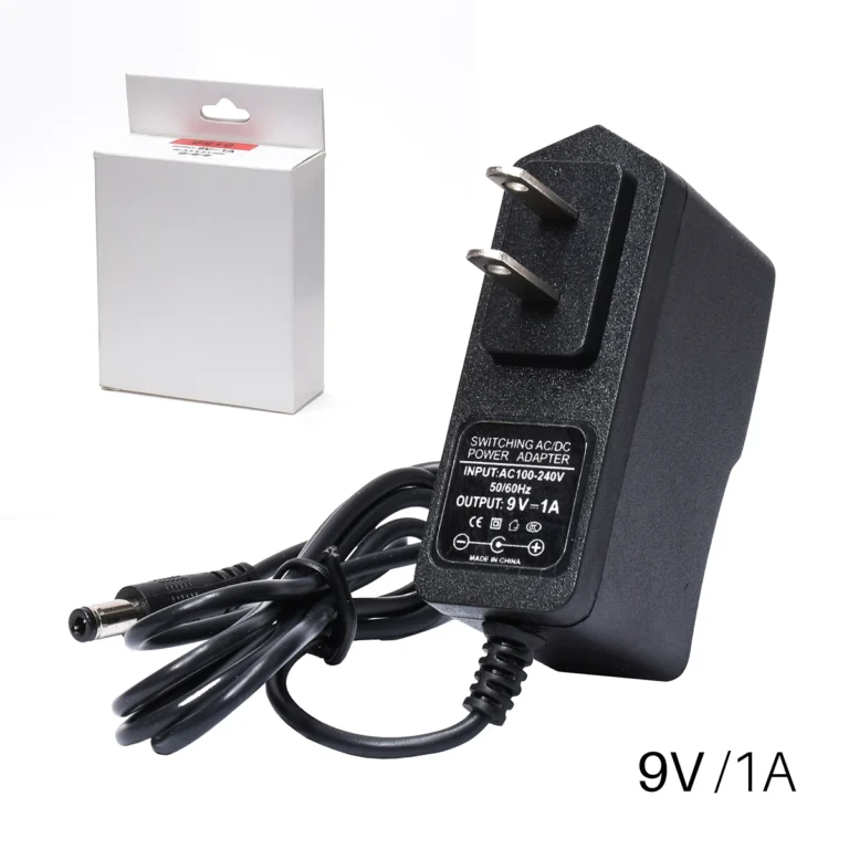 Adaptador de Voltaje 9V 1A OX-0910: Energía Regulada para tus Dispositivos, Transformador 9V 1A