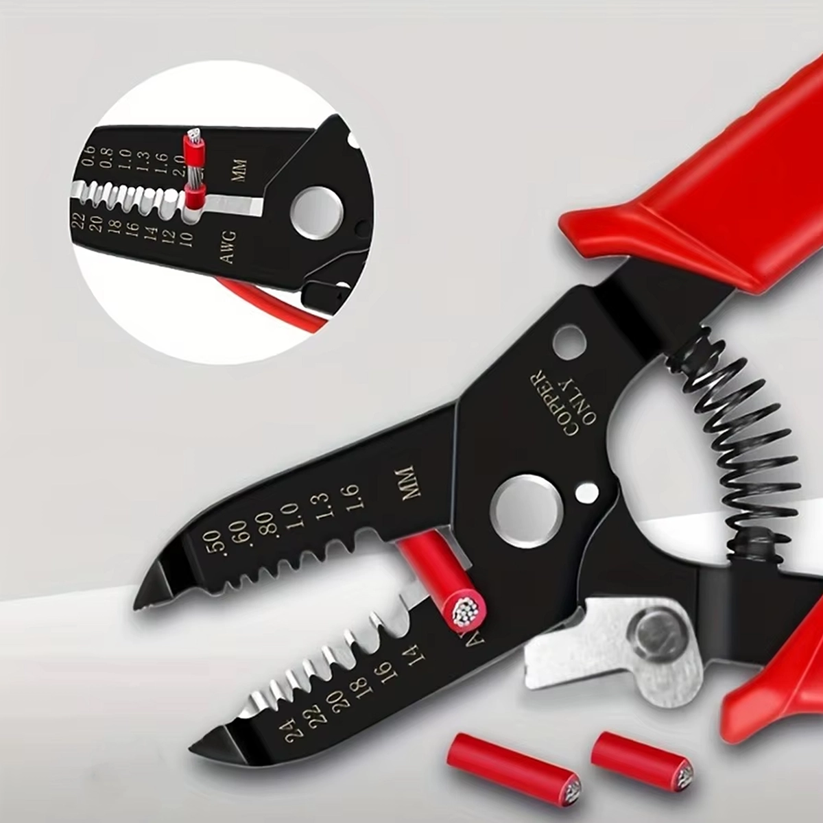 Alicate Pelacables Multipropósito 6" Miyako USA MIY-5021: ¡Pela y Prensa con Precisión!