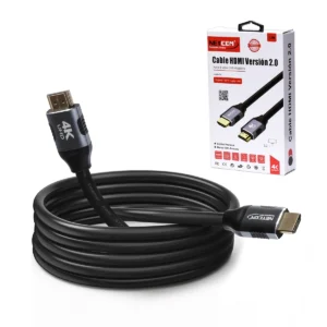 Cable HDMI 4K 1.8m 100% Cobre NETCOM PE-HD0102: Imagen Ultra HD y Sonido Superior, HDMI Netcom 4K 1.8MT