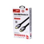Cable HDMI 4K 1.8m 100% Cobre NETCOM PE-HD0102: Imagen Ultra HD y Sonido Superior, HDMI Netcom 4K 1.8MT