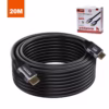 Cable HDMI K  Metros  Cobre NETCOM PE HD Máximo Alcance para Señales Ultra HD Cable HDMI  Metros NETCOM