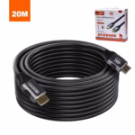 Cable HDMI 4K 20 Metros 100% Cobre NETCOM PE-HD0120: Máximo Alcance para Señales Ultra HD, Cable HDMI 20 Metros NETCOM