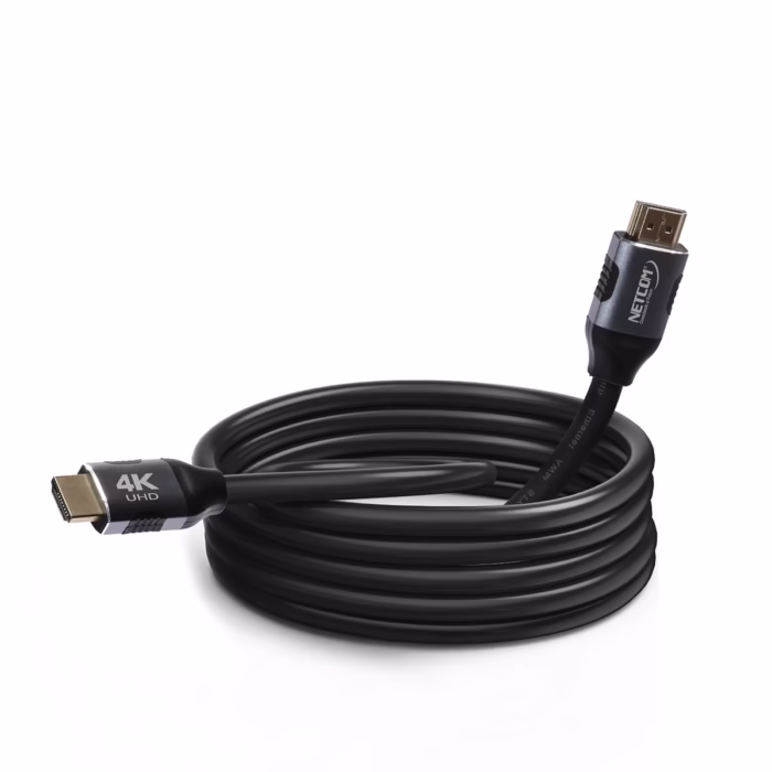 Cable HDMI K  Metros  Cobre NETCOM PE HD Calidad Ultra HD a Mayor Distancia HDMI NETCOM  Metros