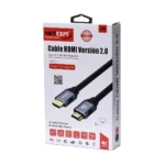 Cable HDMI 4K 3 Metros 100% Cobre NETCOM PE-HD0103: Calidad Ultra HD a Mayor Distancia, HDMI NETCOM 3 Metros