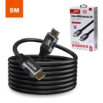 Cable HDMI 4K 5 Metros 100% Cobre NETCOM PE-HD0105: Calidad Ultra HD en Largas Distancias, HDMI NETCOM 5 Metros