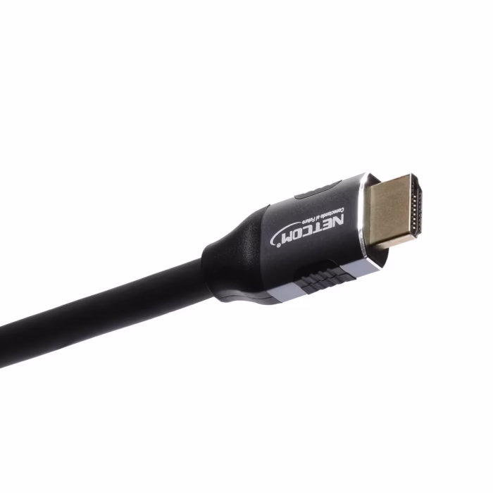 Cable HDMI K  Metros  Cobre NETCOM PE HD Calidad Ultra HD en Largas Distancias HDMI NETCOM  Metros