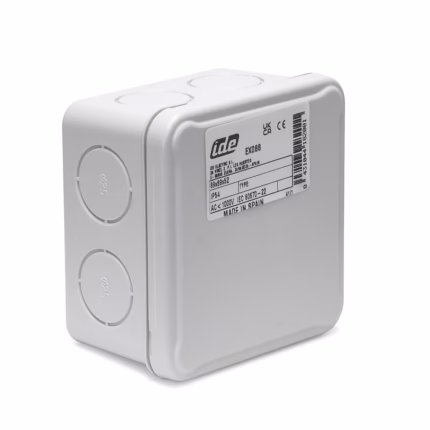 Caja de Pase Estanca IP65 89x89x52mm IDE EX088: Protección Superior para tus Conexiones