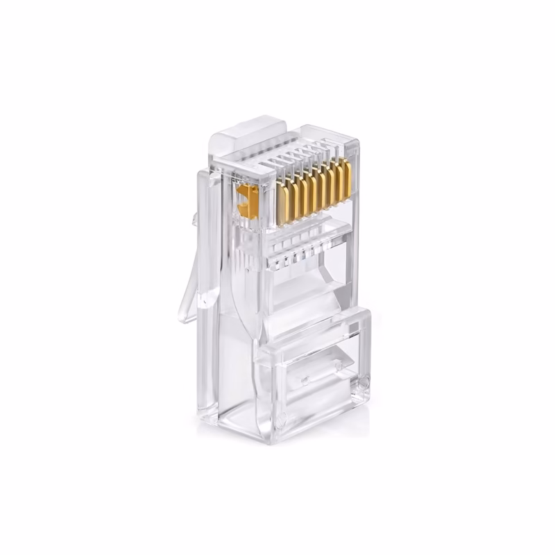 Conector Plug RJ Cate LT USA LT  Caja  Und Conexión de Red Confiable y Duradera