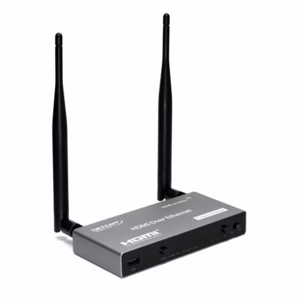Extensor KVM HDMI Inalámbrico 200m 1080p NETCOM PE-EXI200: Control Remoto Total sin Cables