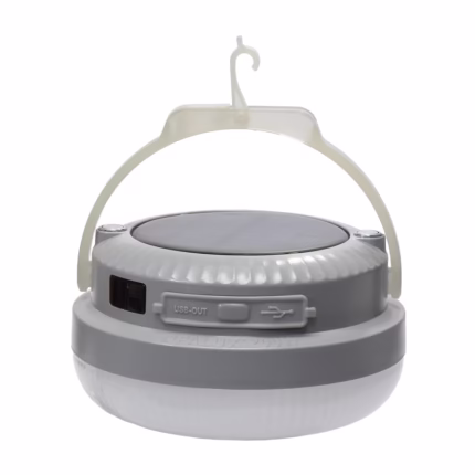 Lámpara Solar LED Recargable 200W Opalux OP-FD200W: Luz Ultra Brillante, Solar, Power Bank y Más