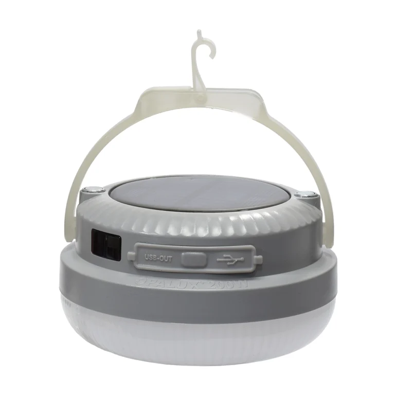 Lámpara Solar LED Recargable 200W Opalux OP-FD200W: Luz Ultra Brillante, Solar, Power Bank y Más