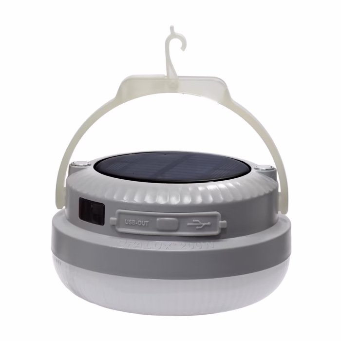 Lámpara Solar LED Recargable W Opalux OP FDW Luz Ultra Brillante Solar Power Bank y Más