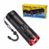 Linterna Táctica LED W LM Opalux OP  Alcance Extremo y Potencia Recargable