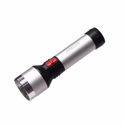 Linterna LED Recargable 2W Opalux OP-L4516B: Iluminación Confiable y Duradera