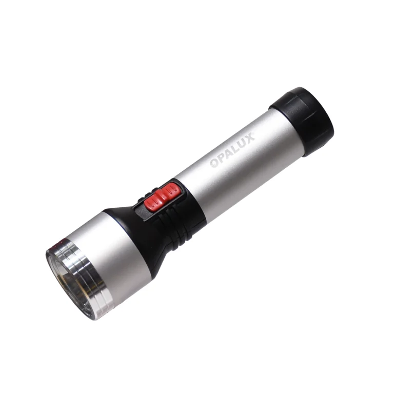 Linterna LED Recargable 2W Opalux OP-L4516B: Iluminación Confiable y Duradera