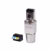 Plug RJ CatA SFTP Metálico LT USA LT CATA SFTP Rendimiento  Gigabit Blindado y Confiable