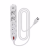 Supresor de Picos Opalux OP USB con  Tomas SchukoUniversal y USB CA Protección y Carga Total