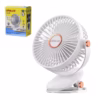 Ventilador Clip On Recargable con Luz LED Opalux OP CF BL Frescura Personal Donde Quieras