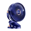 Ventilador Clip On y de Pared Recargable Azul con Luz LED Opalux OP CF AZ Frescura Versátil Donde la Necesites