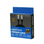Cable HDMI 8K 3 Metros Delcom DL-2101-3M: Rendimiento HDMI 2.1 a Mayor Distancia