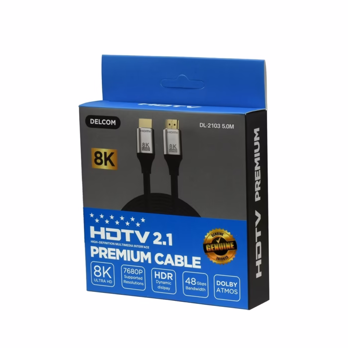 Cable HDMI K  Metros Delcom DL  M Rendimiento HDMI  en Largas Distancias