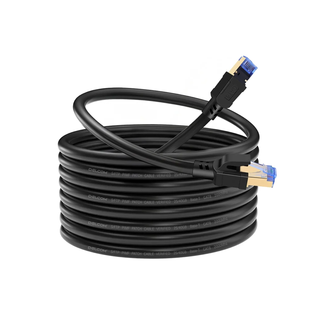Cable Patch Cord Cat  Metros SFTP Delcom DL ML Gbps y Máximo Blindaje en Grandes Distancias