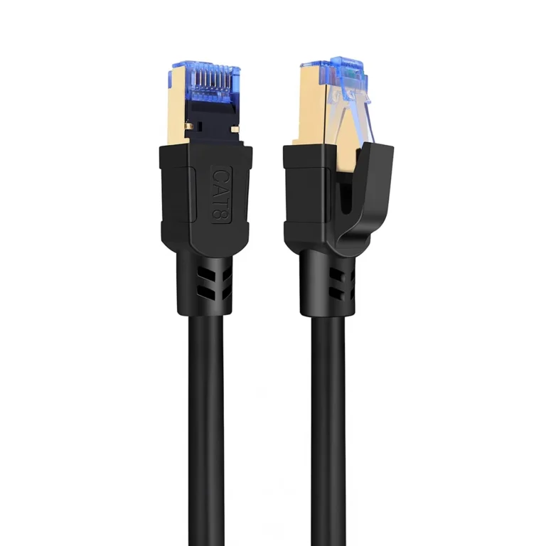 Cable Patch Cord Cat8 2 Metros SFTP Delcom DL-ML0802: ¡40Gbps con Blindaje Superior!