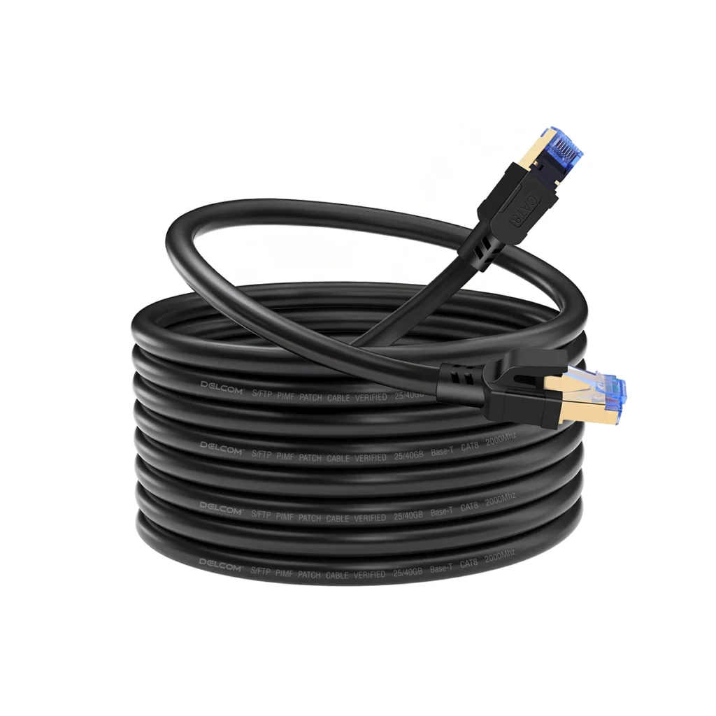 Cable Patch Cord Cat  Metros SFTP Delcom DL ML Gbps y Máxima Protección a Distancia