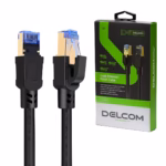 Cable Patch Cord Cat  Metros SFTP Delcom DL ML Gbps con Blindaje Superior