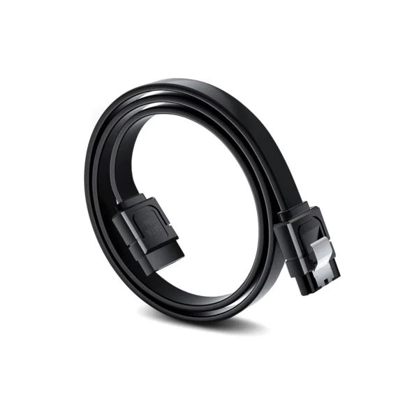 Cable SATA III 6Gbps 50cm GP-270-ST180 con Seguro: Conexión Rápida y Segura para tus Unidades