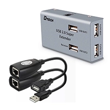 Categoría Extenser USB por Cable de Red