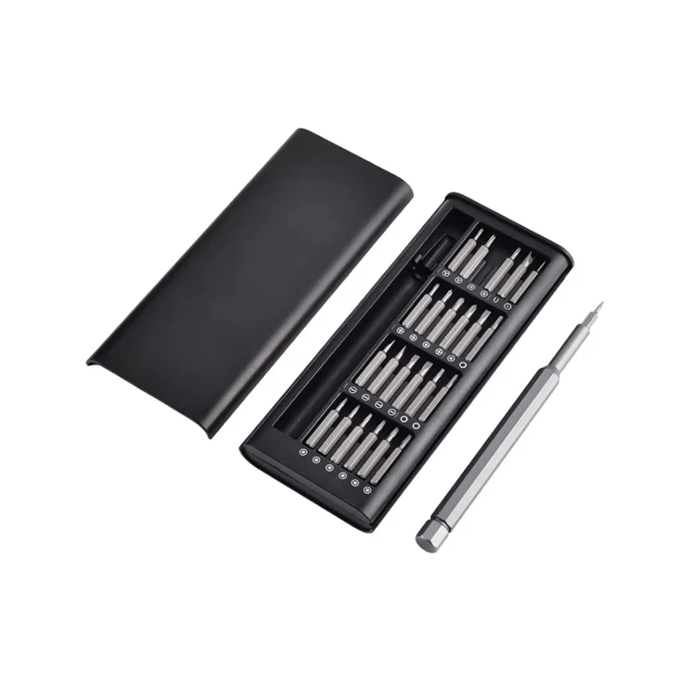 Juego Destornilladores de Precisión 24 en 1 GJ-CT24 Magnético: ¡Repara Electrónicos Fácilmente!